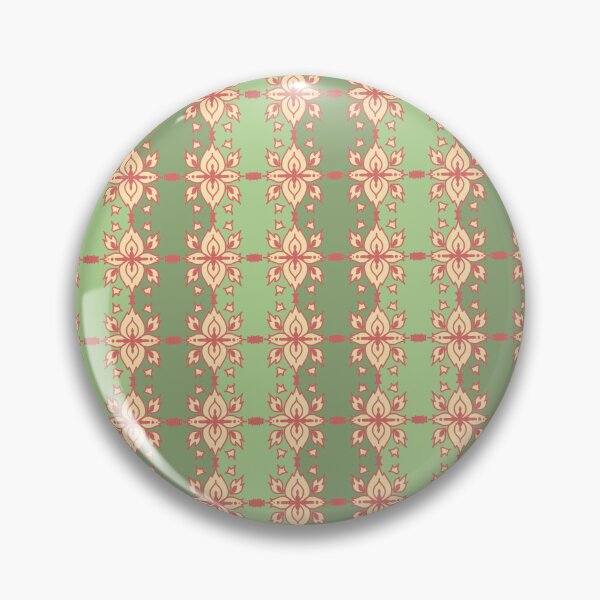 Item preview, Elegant Thai Vintage Floral Pixel Pattern. designed and sold by วารัต555111.