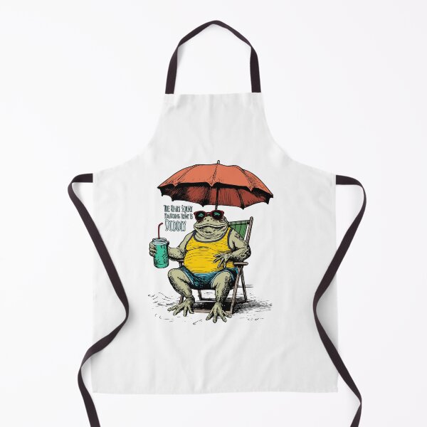 Item preview, The Only Squat I'm Doing Today Is Diddly Funny Beach Frog designed and sold by SaltCreatives.