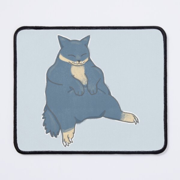 Item preview, Chubby cat relaxing after munching designed and sold by wakbu.png.