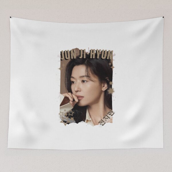 Item preview, Jun Ji-hyun — 전지현 Korean Drama Actress Kdrama Korea Drama Actor Aesthetic Historical Drama Portrait Art Fan art Chinese actor illustration designed and sold by HELL0WBELLO.