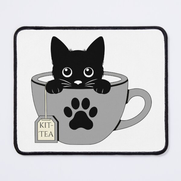 Item preview, Kit-Tea designed and sold by IdrisINK.