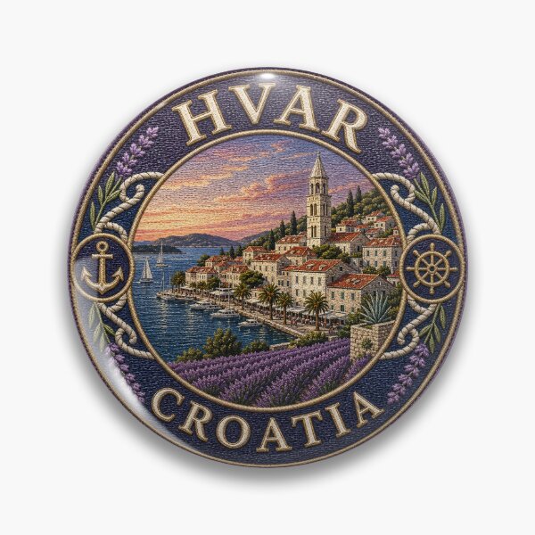 Item preview, Hvar, Croatia – Port, lavender fields & Adriatic coast designed and sold by Girih.
