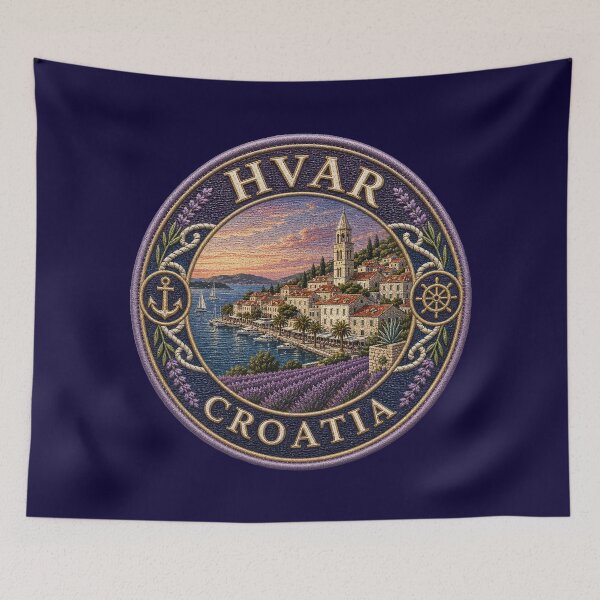 Item preview, Hvar, Croatia – Port, lavender fields & Adriatic coast designed and sold by Girih.
