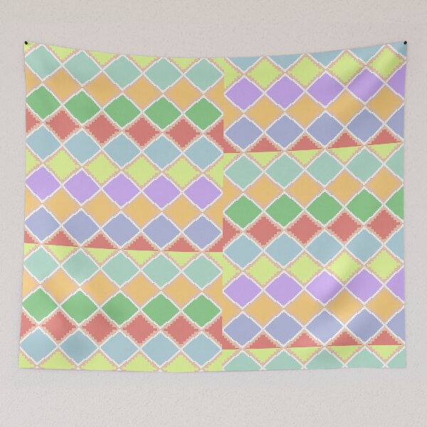 Item preview, Copy of Copy of Minimalist Retro Pixel Textile Design designed and sold by วารัต555111.