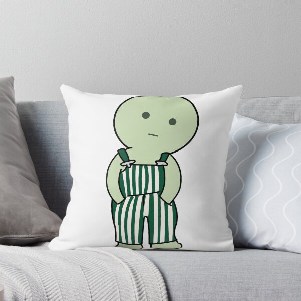 Item preview, Green and White Overall smiski designed and sold by chickensoupshop.