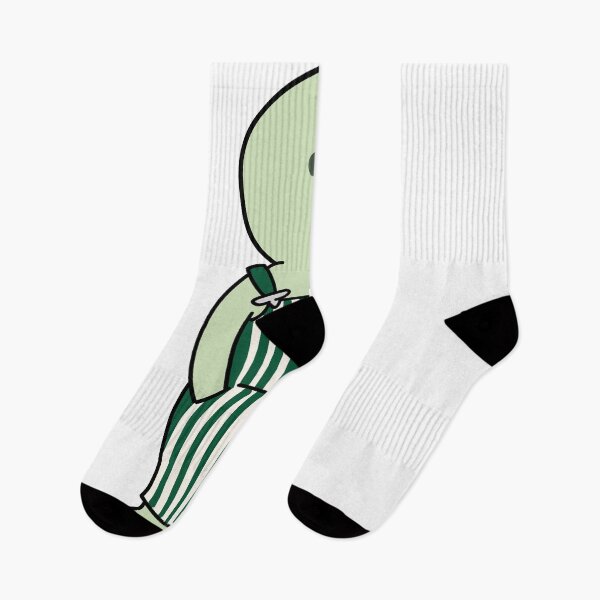 Item preview, Green and White Overall smiski designed and sold by chickensoupshop.