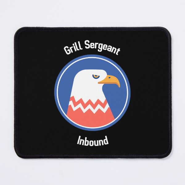 Item preview, Grill Sergeant Inbound USA designed and sold by PTMerchco.