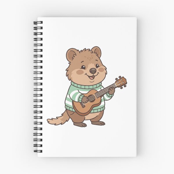 Item preview, Quokka Playing Ukulele Cute Animal Music Lover designed and sold by Owcomm.