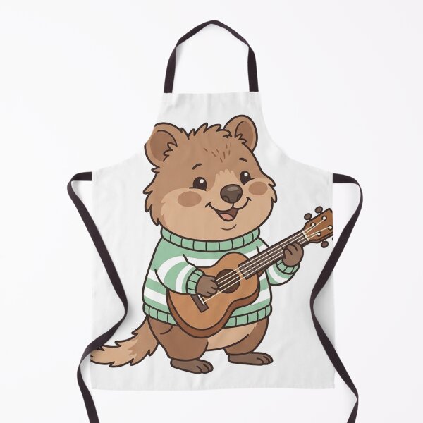Item preview, Quokka Playing Ukulele Cute Animal Music Lover designed and sold by Owcomm.