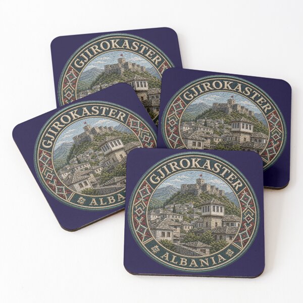 Item preview, Gjirokastër, Albania – Stone houses, fortress & Balkan landscape designed and sold by Girih.