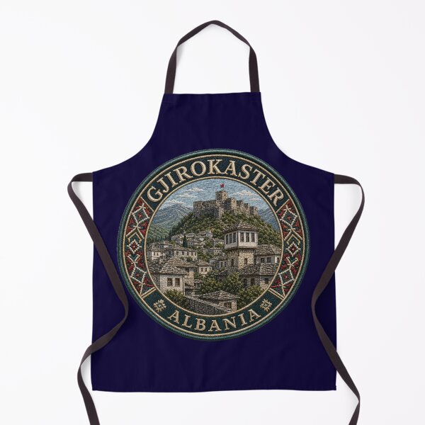 Item preview, Gjirokastër, Albania – Stone houses, fortress & Balkan landscape designed and sold by Girih.