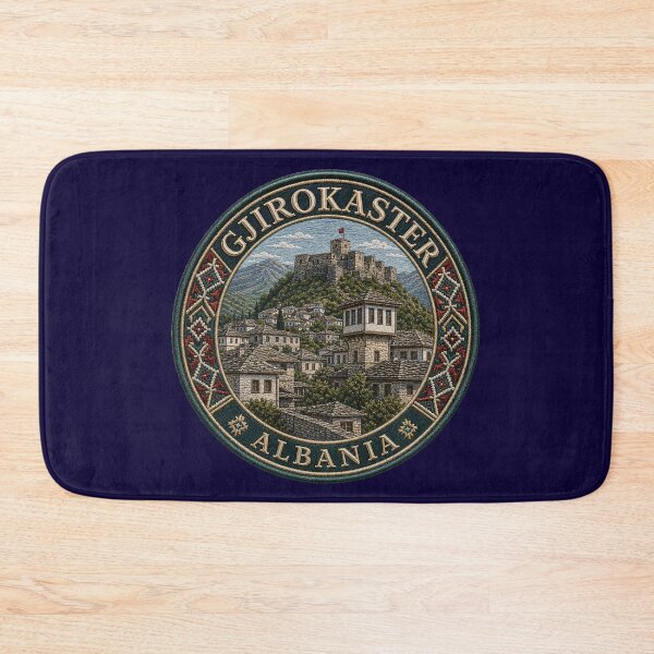 Item preview, Gjirokastër, Albania – Stone houses, fortress & Balkan landscape designed and sold by Girih.
