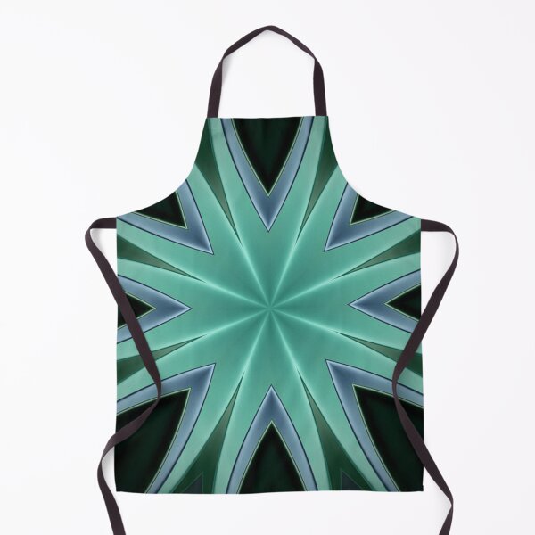 Item preview, Emerald Starburst Symmetry Abstract designed and sold by IntelliMindDesigns.