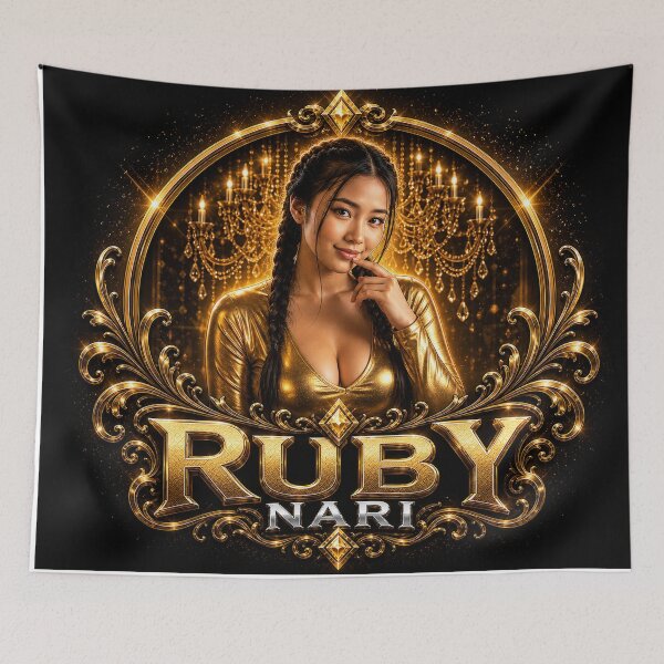 Artikelvorschau, Ruby Nari Gold Emblem Logo entworfen und verkauft von Rubi Nari.
