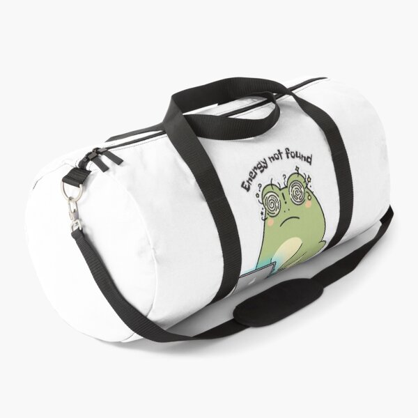 Item preview, Funny Frog Laptop Sticker - Energy Not Found Tired Frog designed and sold by FDMarts.