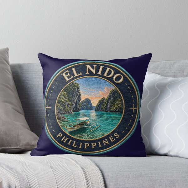 Item preview, El Nido, Philippines – Outrigger boat, karst cliffs & sunset designed and sold by Girih.