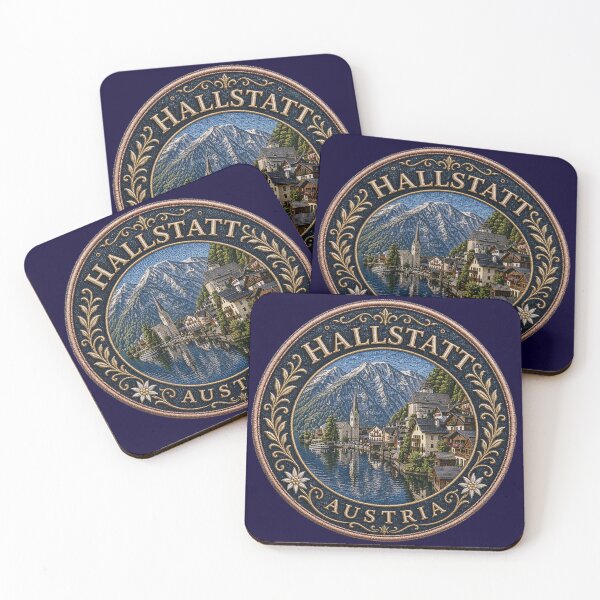 Item preview, Hallstatt, Austria – Lake, church tower & Alpine idyll designed and sold by Girih.
