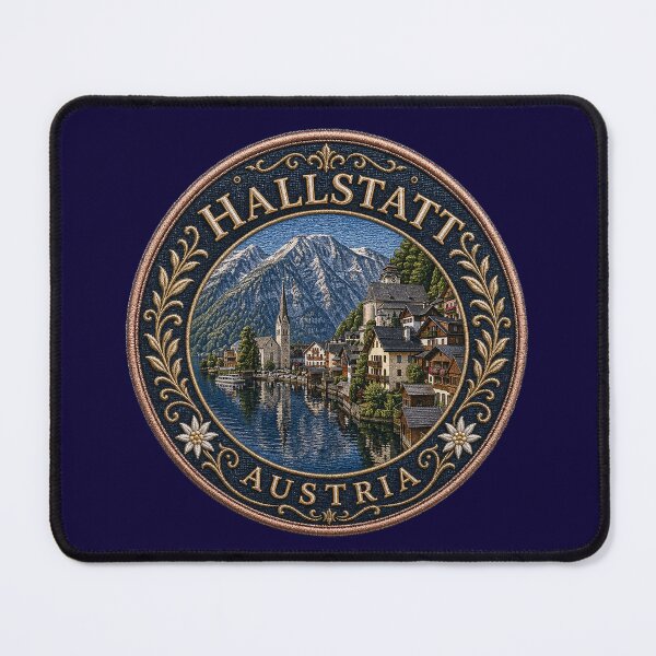 Item preview, Hallstatt, Austria – Lake, church tower & Alpine idyll designed and sold by Girih.