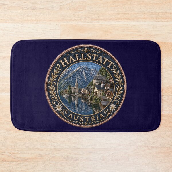 Item preview, Hallstatt, Austria – Lake, church tower & Alpine idyll designed and sold by Girih.