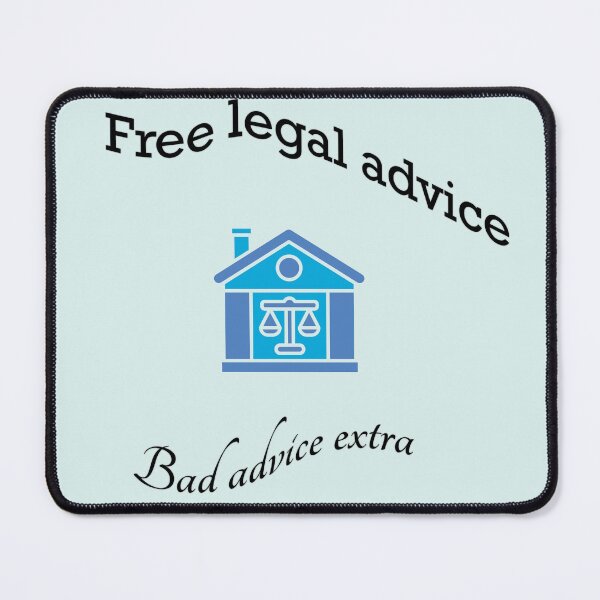 Item preview, Free Legal Advice T-shirt designed and sold by Soft Bloom Shop.
