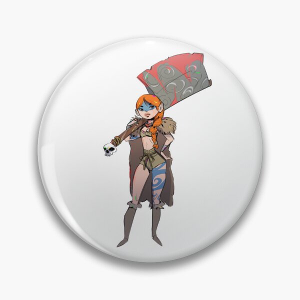 Item preview, Celtic warrior girl designed and sold by Artofbouboulonlon.