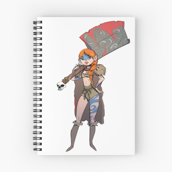 Item preview, Celtic warrior girl designed and sold by Artofbouboulonlon.