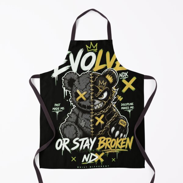 Item preview, Evolve or Stay Broken – Growth Mindset Bold Streetwear Graphic Design | NDX designed and sold by NDX9.