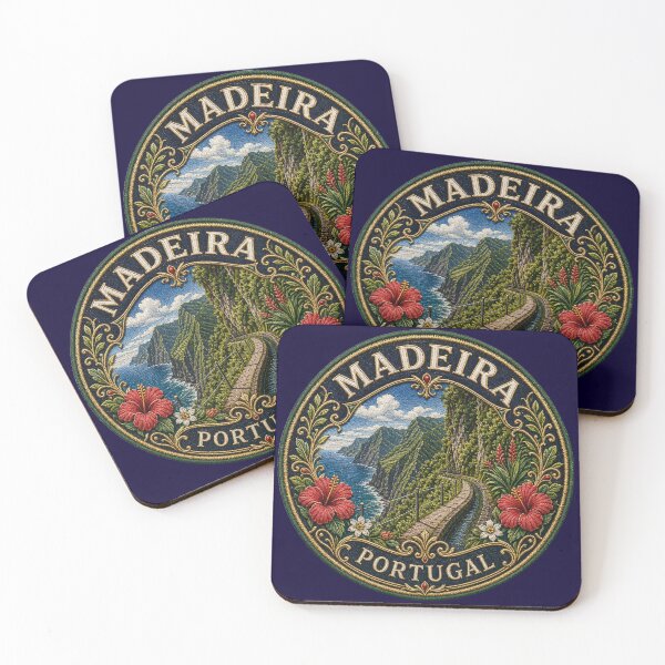 Item preview, Madeira, Portugal – Cliff path, Atlantic Ocean & tropical flowers designed and sold by Girih.