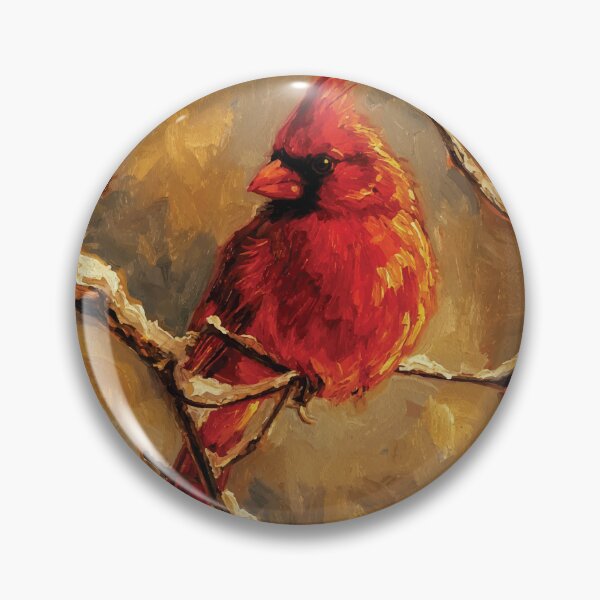 Item preview, Scarlet Guardian Winter Branch Oil designed and sold by RamyGallery.