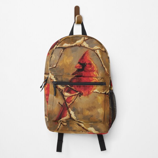 Item preview, Scarlet Guardian Winter Branch Oil designed and sold by RamyGallery.