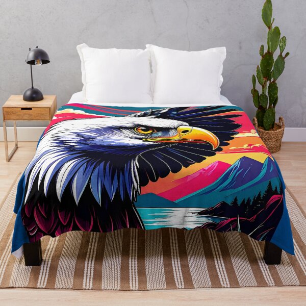 Item preview, Bald eagle in a sea-mountain landscape designed and sold by Creative Visualize.