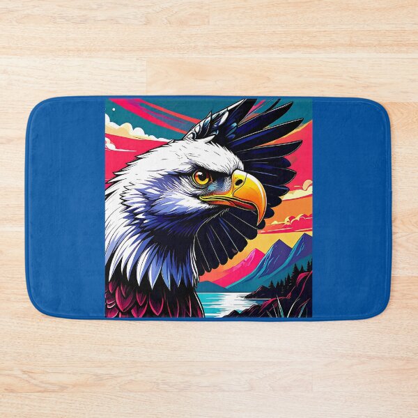 Item preview, Bald eagle in a sea-mountain landscape designed and sold by Creative Visualize.