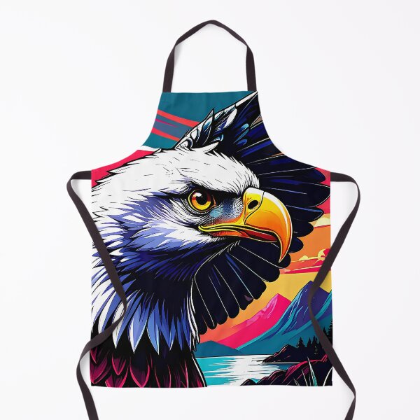 Item preview, Bald eagle in a sea-mountain landscape designed and sold by Creative Visualize.