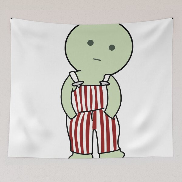 Item preview, red and white overall designed and sold by chickensoupshop.