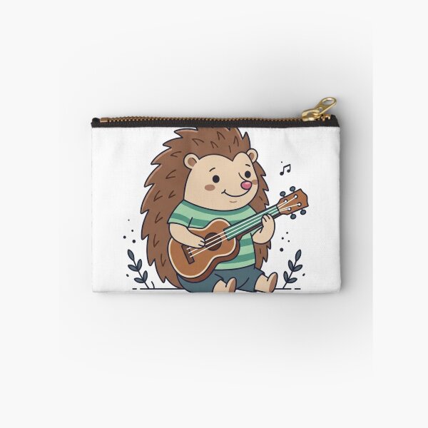 Item preview, Hedgehog Guitarist Cute Animal Music Art designed and sold by Owcomm.