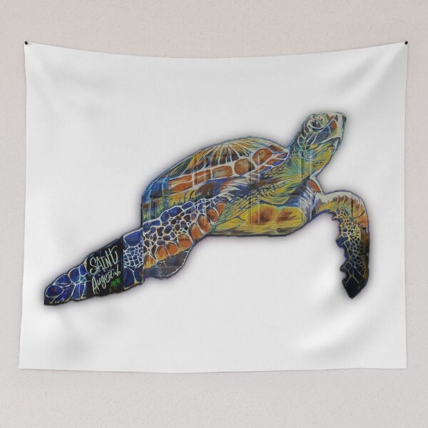 Item preview, Sea Turtle Street Art – Saint Augustine Florida designed and sold by aadventures.