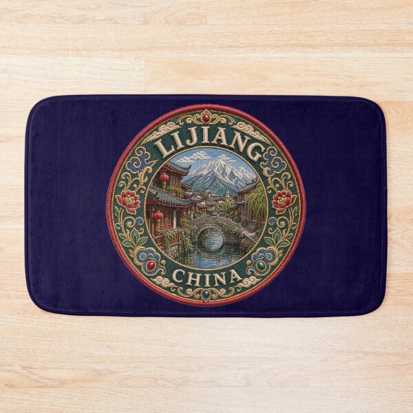 Item preview, Lijiang, China – Old Town, Stone Bridge & Snow Peaks designed and sold by Girih.