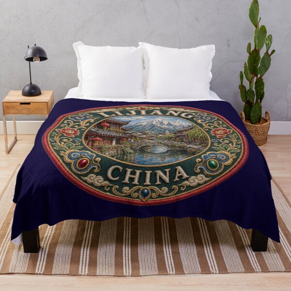 Item preview, Lijiang, China – Old Town, Stone Bridge & Snow Peaks designed and sold by Girih.