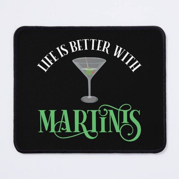 Item preview, Life Is Better With Martinis designed and sold by Cat Lady Designs.