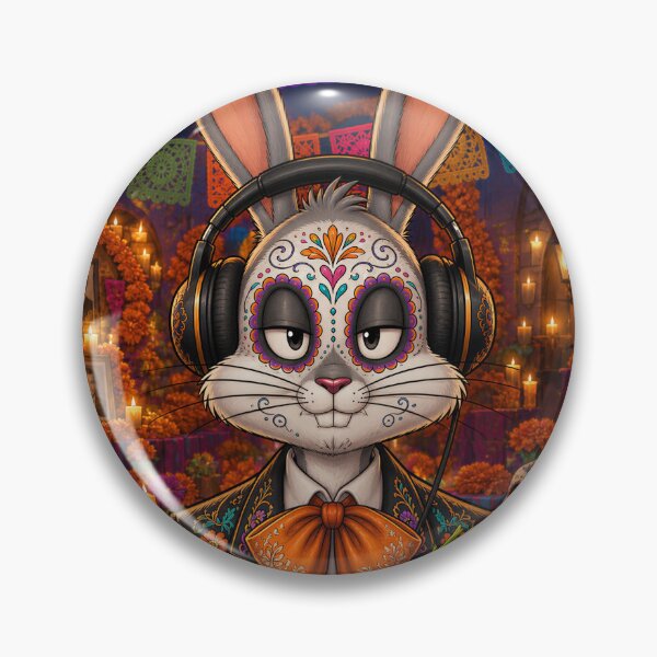 Item preview, Bugs Bunny Day of the Dead designed and sold by Dale Barrett's Creations.