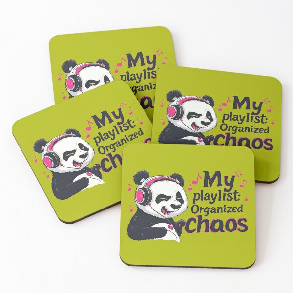 Item preview, Musical Panda Chaotic Playlist designed and sold by UrbanPrts.