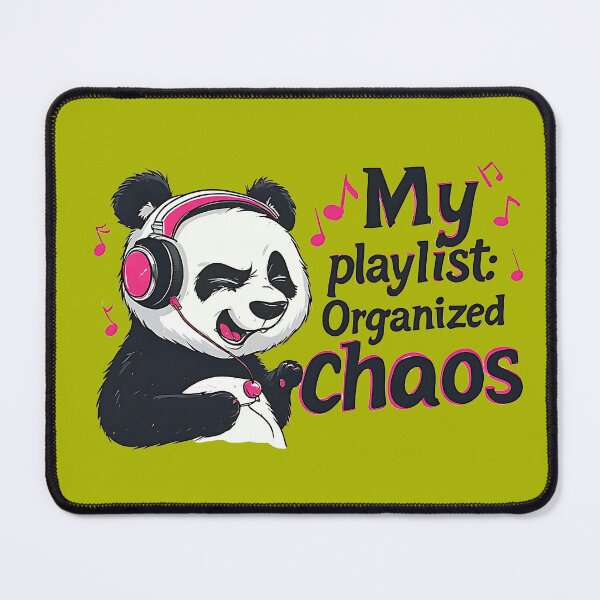 Item preview, Musical Panda Chaotic Playlist designed and sold by UrbanPrts.
