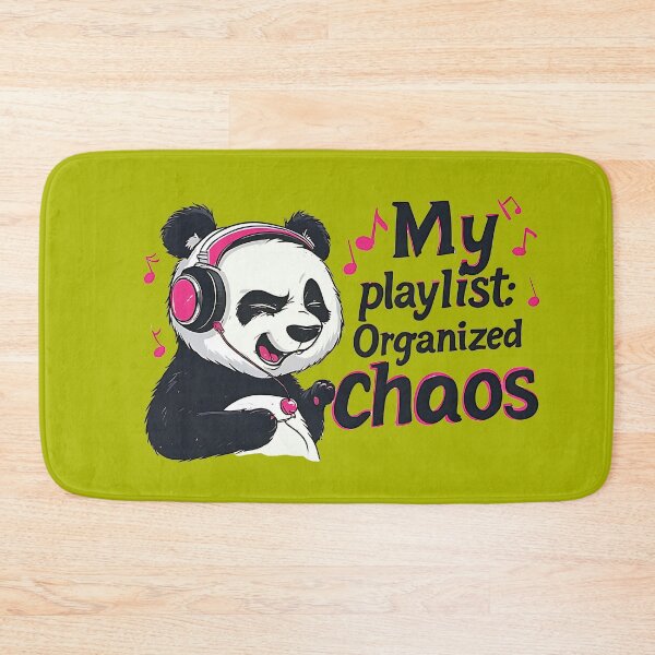 Item preview, Musical Panda Chaotic Playlist designed and sold by UrbanPrts.