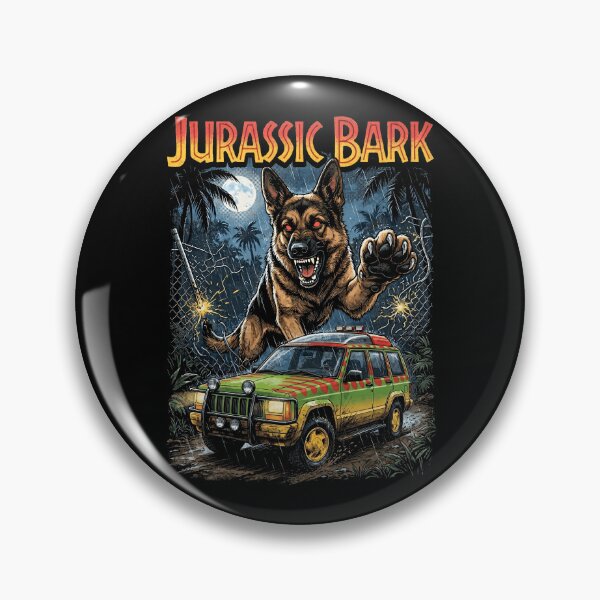 Item preview, Jurassic Bark Cherokee XJ German Shepherd designed and sold by Off-Road-Zone.