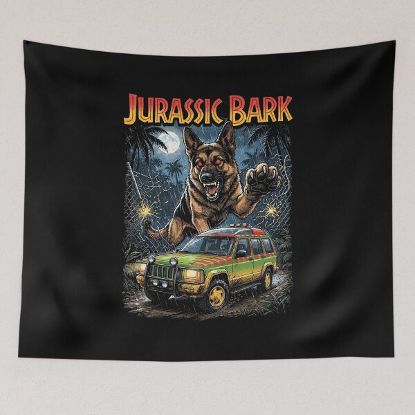 Item preview, Jurassic Bark Cherokee XJ German Shepherd designed and sold by Off-Road-Zone.