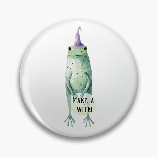 Item preview, Make a witch frog designed and sold by mimesshop.
