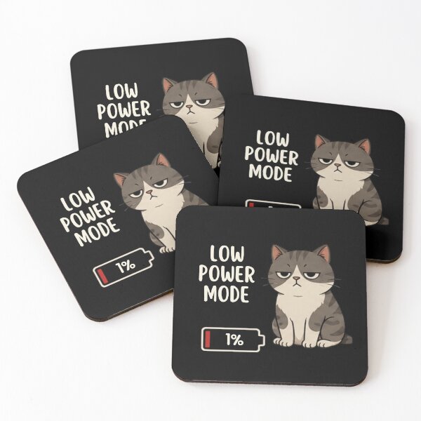 Item preview, Low Power Mode Cat designed and sold by Cat loco.