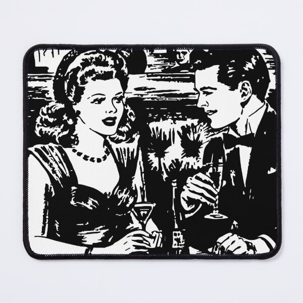 Item preview, The Art of Conversation - Vintage Date Illustration designed and sold by SoftSolace.