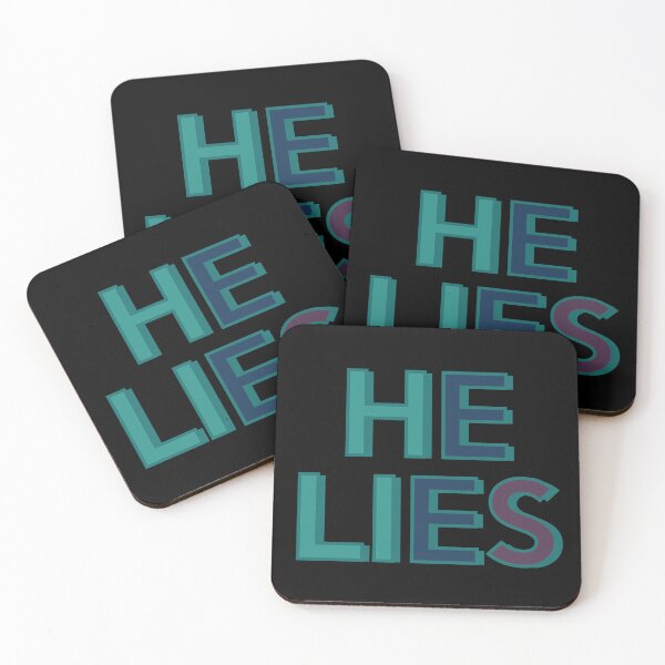 Item preview, He lies designed and sold by Sunny Apocalypse .
