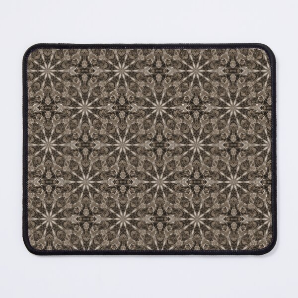 Item preview, Autumn Floral Mandala Pattern in Brown designed and sold by Artistestella.